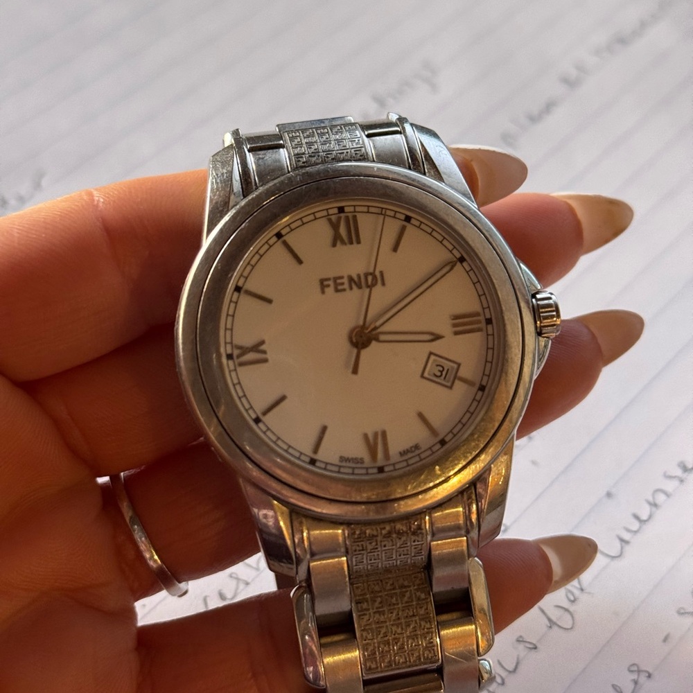 2010 Unisex Fendi Selleria flip-face watch
